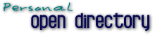 Personal Open Directory